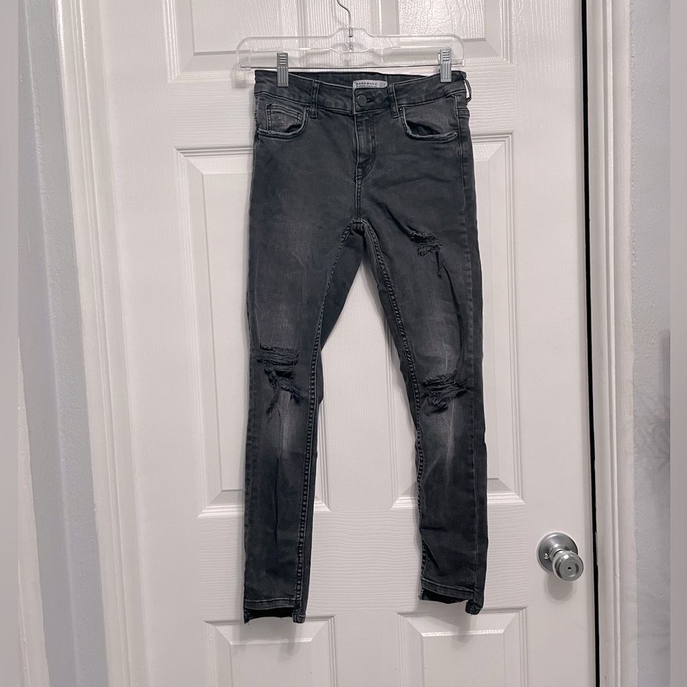 Zara Basic Denim womens jeans size 4